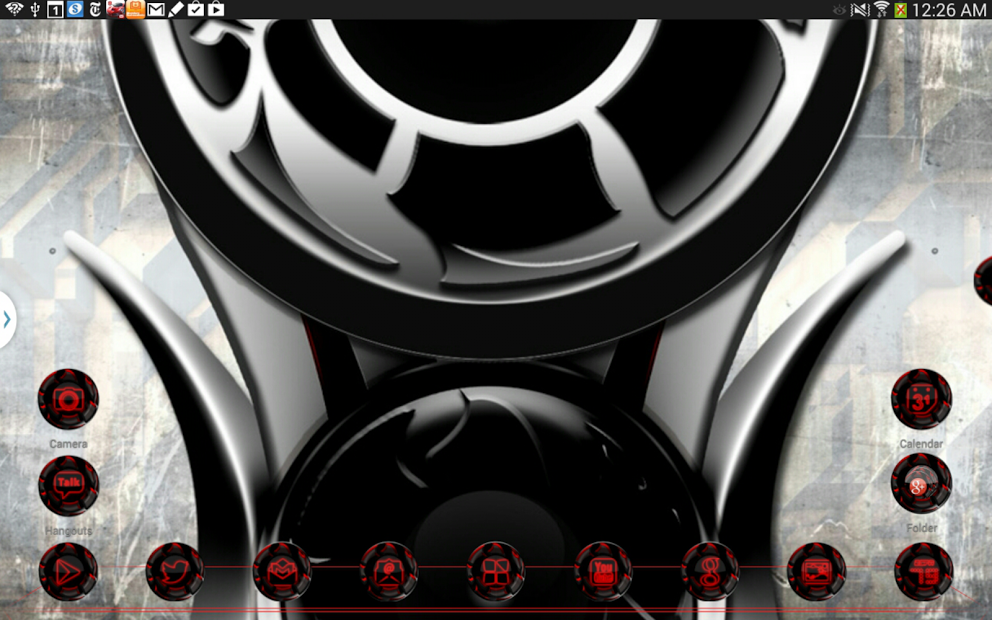 Next Launcher 3D Theme Twister