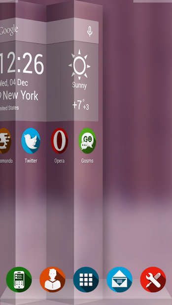 Next Launcher Theme Shader