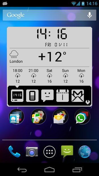 Organizer Widget