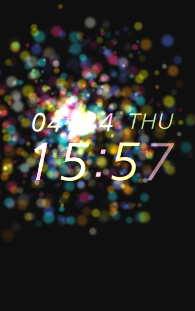 Particle Light Live Wallpaper