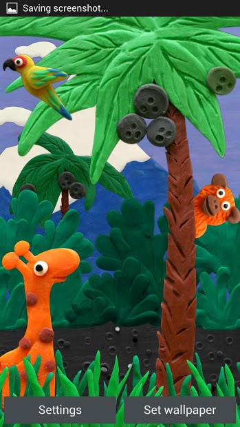 Plasticine jungle LWP