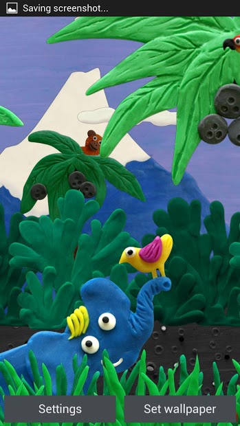 Plasticine jungle LWP