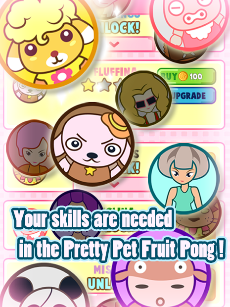 Pretty Pet Fruit Pong