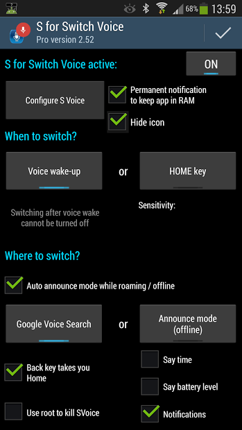 S for Switch Voice Pro