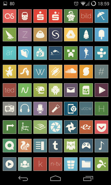 Simple Squares - Icon Pack