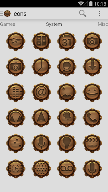 Steampunk - Icon Pack