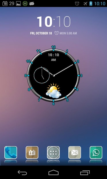 Super Clock Widget