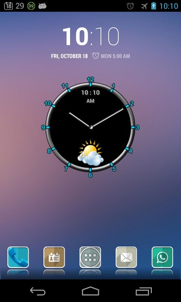 Super Clock Widget