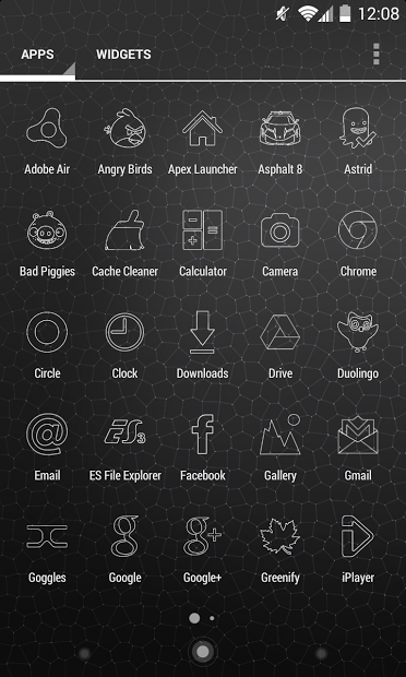 Trace - Icon Pack