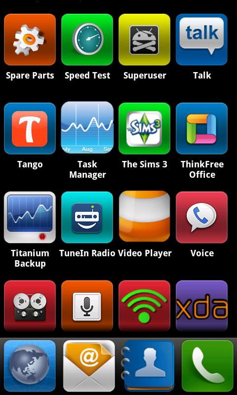 MIUI.ADW iPhone Launcher