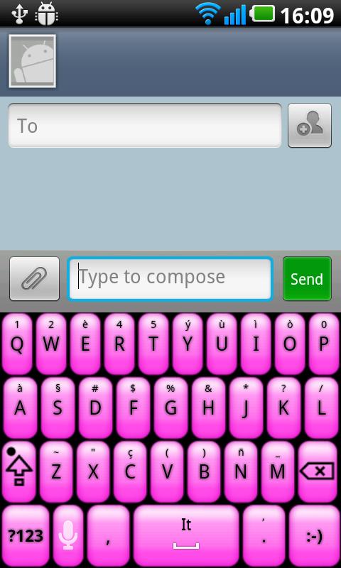 Pink Glow Better Keyboard Skin