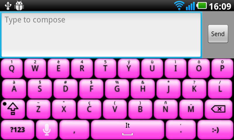 Pink Glow Better Keyboard Skin