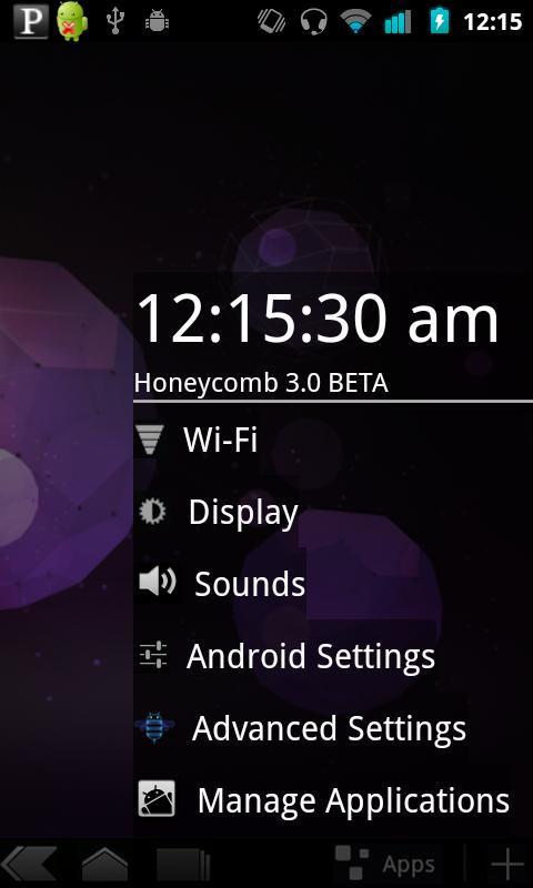 Honeycomb Launcher beta