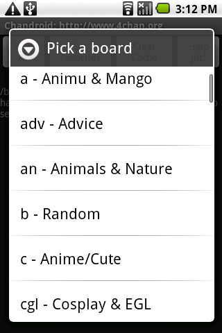 Chandroid: /b/rowser