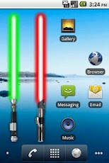 Battery Widget Lightsaber Full