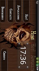 Wood Skull ssLaunche Theme