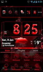 GOLauncherEx Theme BloodRed