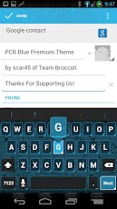 PCB Blue ⁞ CM9 + AOKP Theme