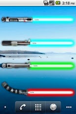 Battery Widget Lightsaber Full