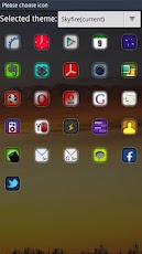 Skyfire GO LauncherEX Theme