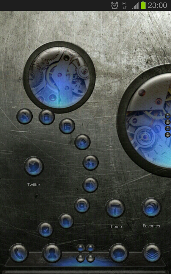 Next Launcher Theme SteampunkN