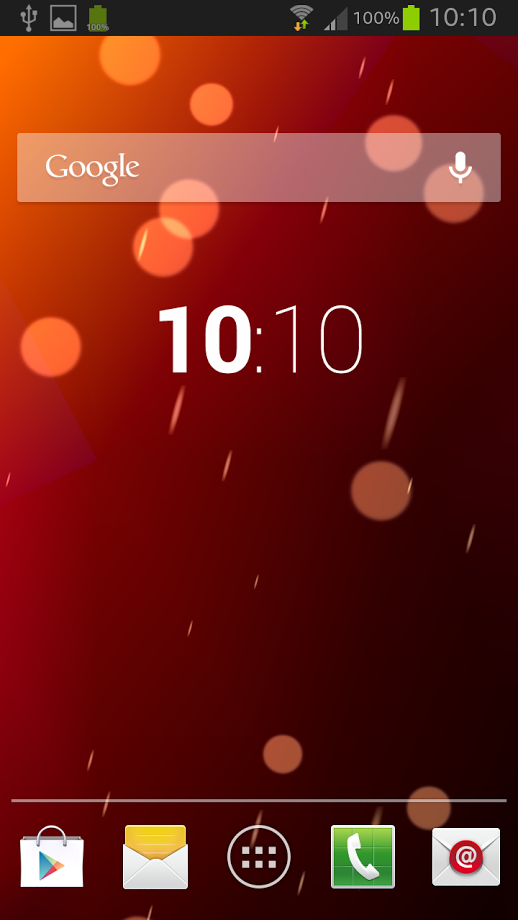 Phase Beam Red Live Wallpaper