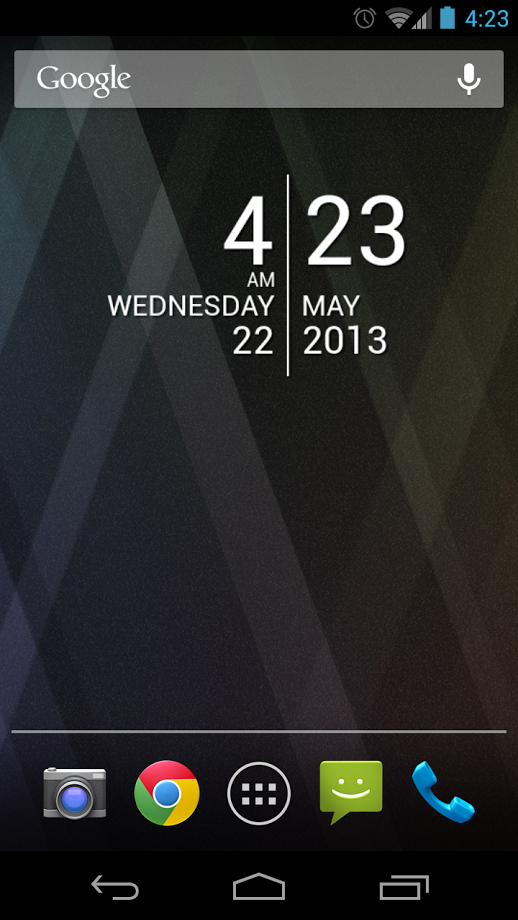 SDS2 Clock Widget