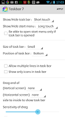 Taskbar 7