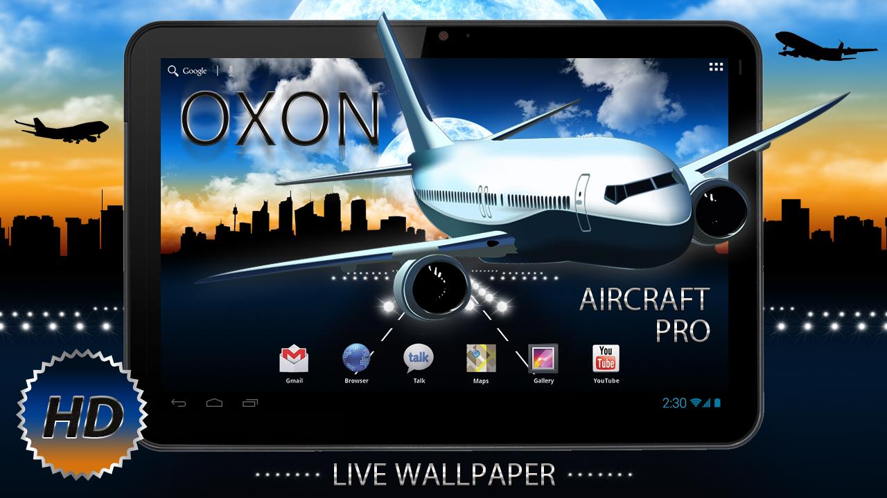 Aircraft Pro Live Wallpapers