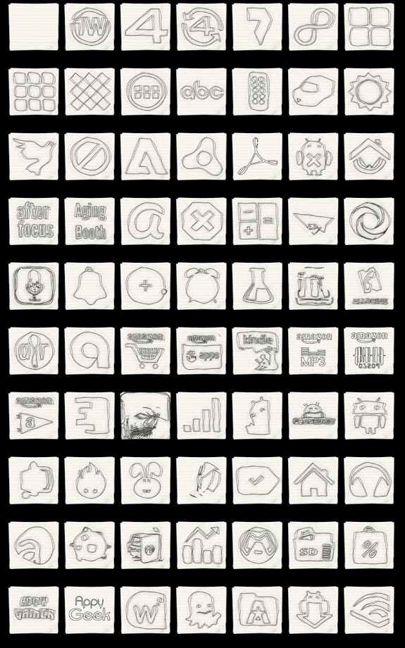 Icon Pack - Sketch