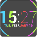 Nexus 4 Date Clock UCCW Skin 1.0