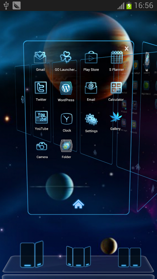 GalaxyPro Next Launcher Theme