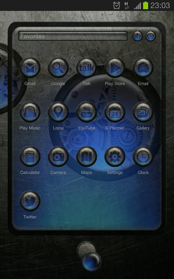 Next Launcher Theme SteampunkN