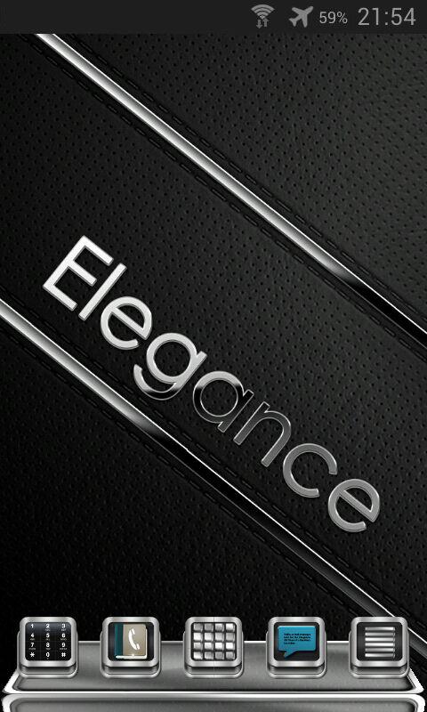 Next Launcher Elegance Theme