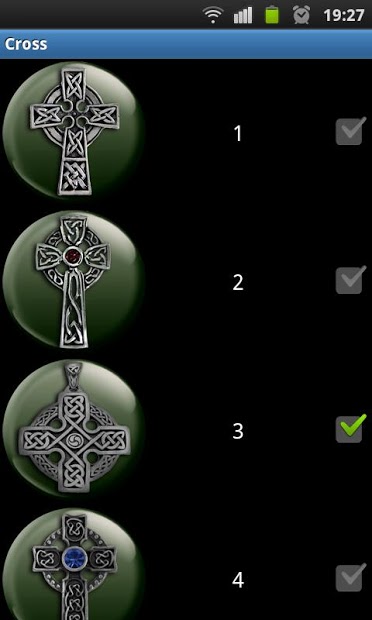 3D Celtic Cross Wallpaper