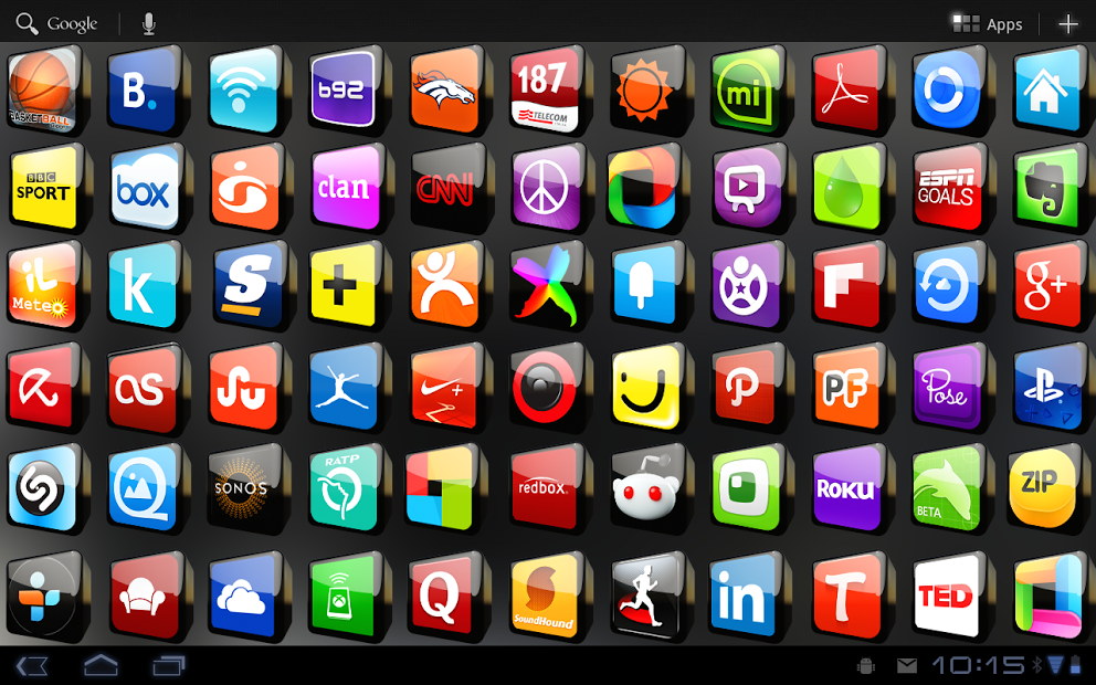 BLACKBOX icon pack