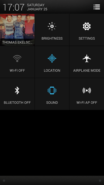 CM11 CM10 HTC One Sense theme