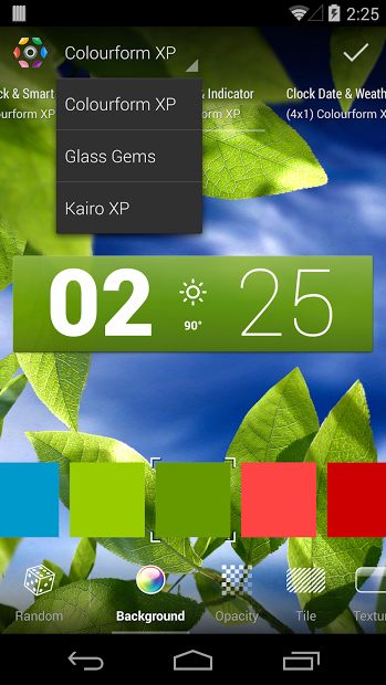 Colourform XP (for HD Widgets)