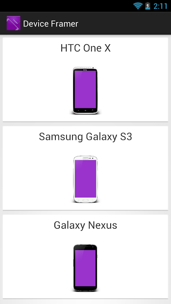 Device Framer