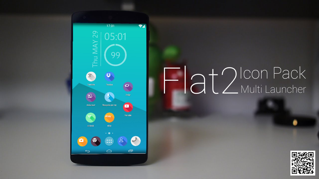 FLAT2 SHADOW ICON PACK HD