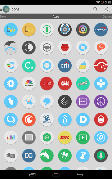 Flatee - Icon Pack