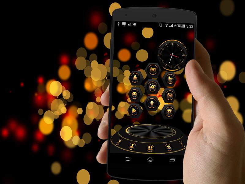 GoldStag Next Launcher Theme3D