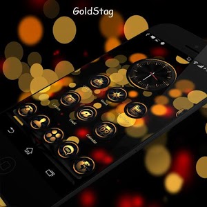 GoldStag Next Launcher Theme3D 1.0