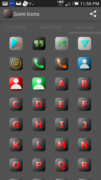 Gomi Icons Nova/Apex/ADW