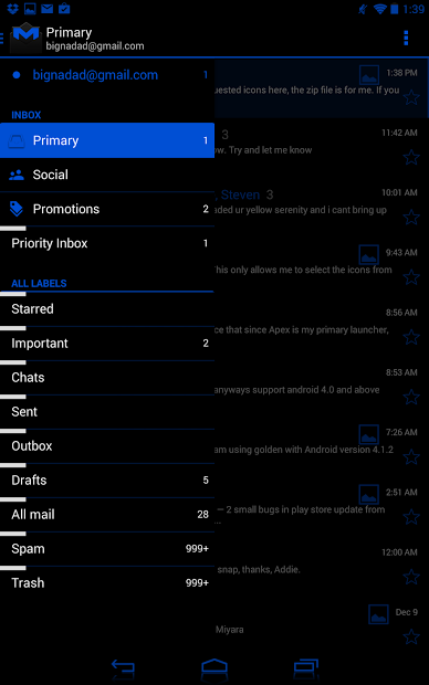 JB Extreme Theme Blue CM11