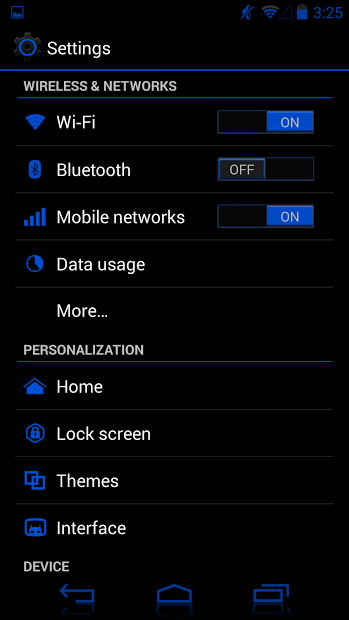 JB Extreme Theme Blue CM11