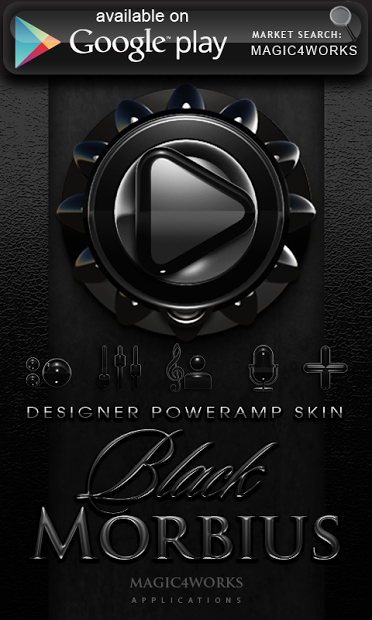 MORBIUS designer clock widget