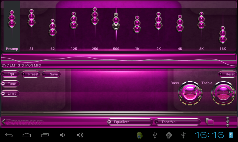 Pink Lounge HD Poweramp skin