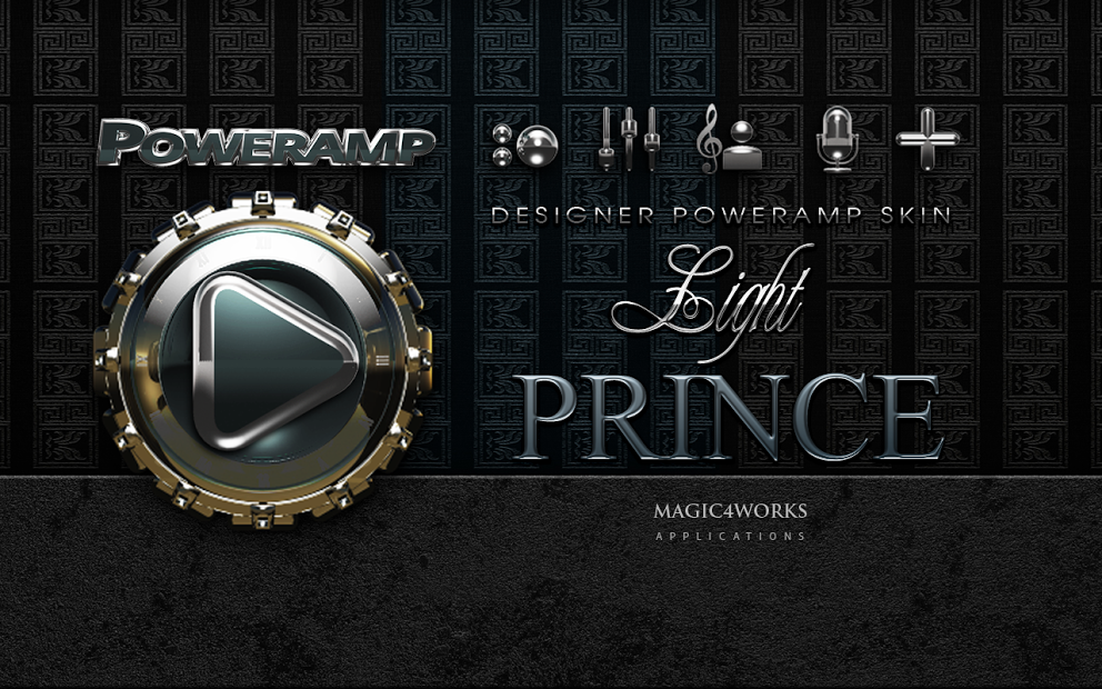 Prince HD Poweramp skin theme