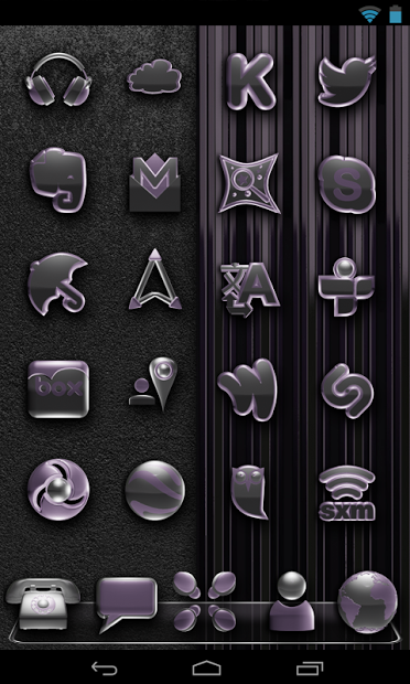 Purple Dream HD NEXT theme